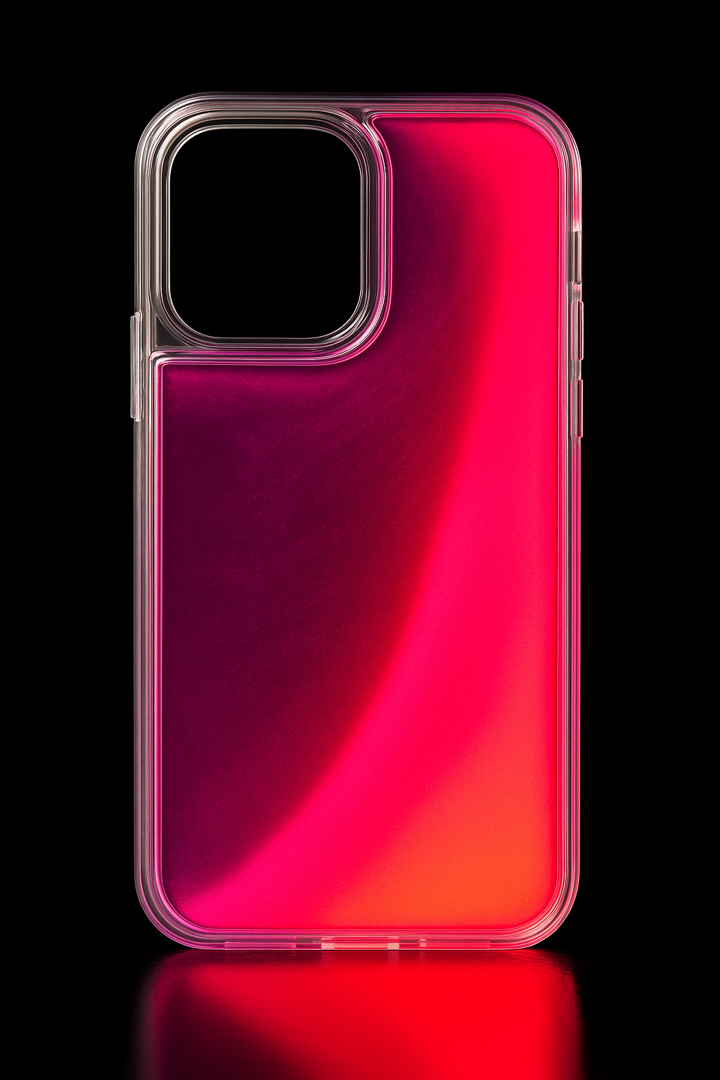 cosmocase - galaxy light edition -  transparent - magic rose